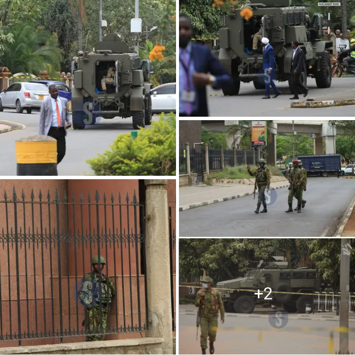 Tight Security At Parliament Ahead Of DP Rigathi Gachagua’s Arrival