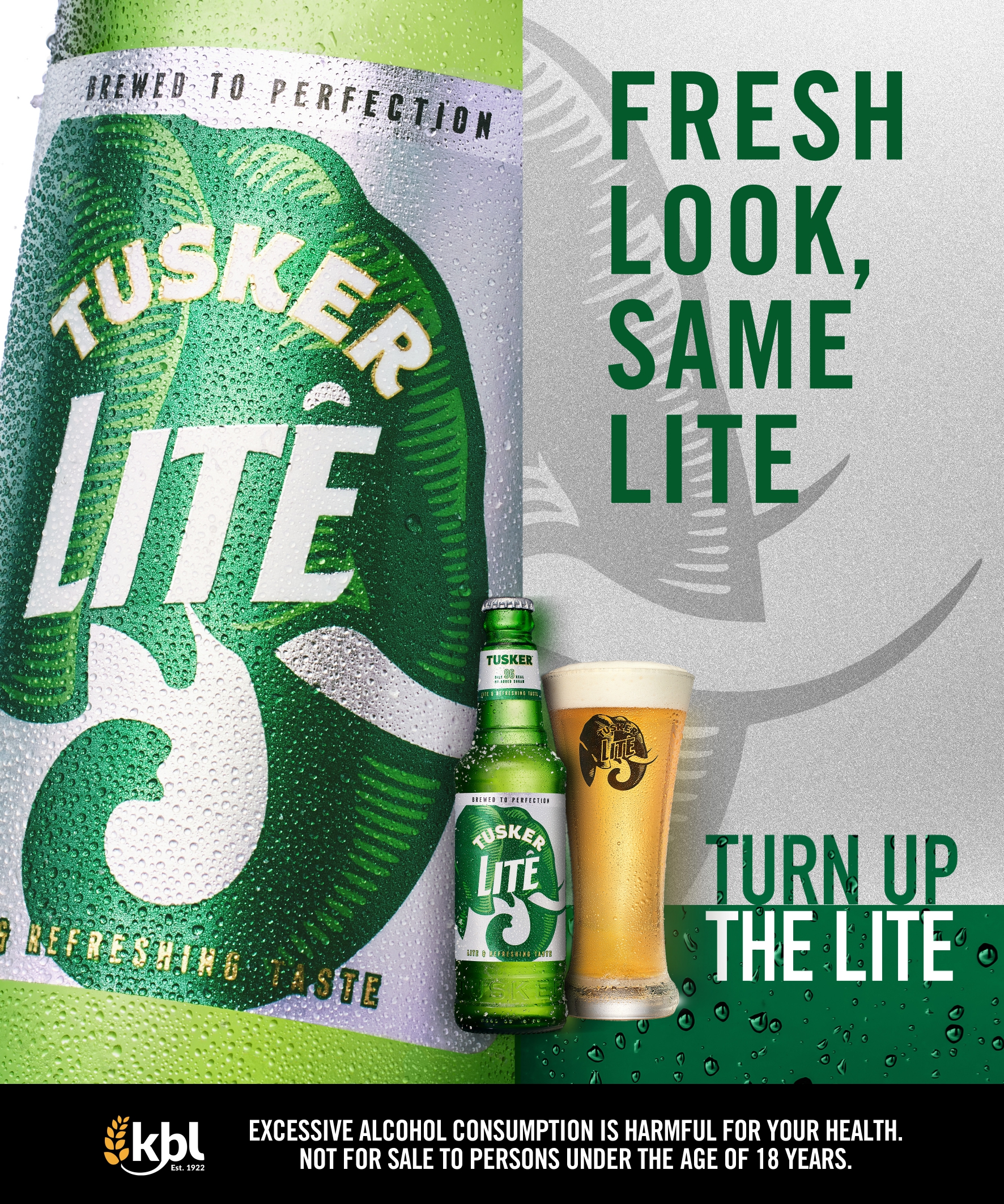 Tusker Lite Unveils New Campaign with a Refreshed Pack Design