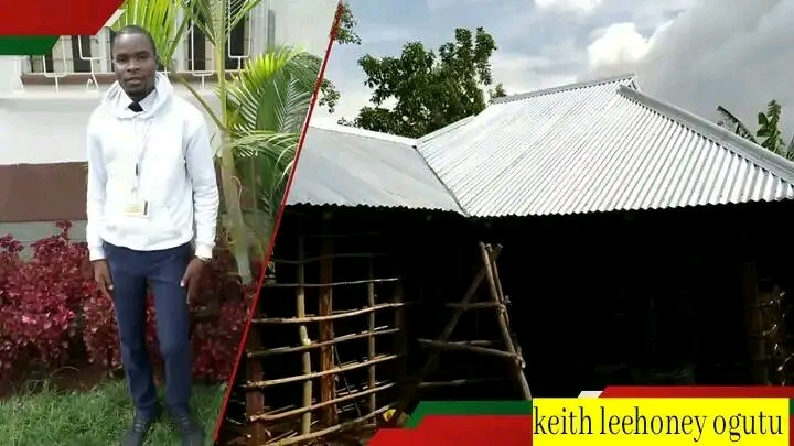 Migori Teacher Earning KSh 15k Monthly Elated after Building Parents Mud House in Village