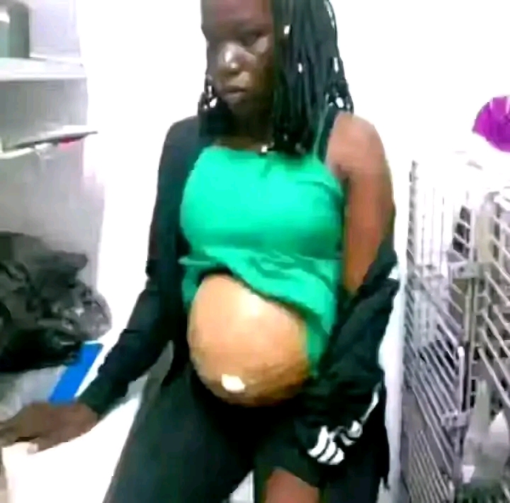 She allegedly faked Pregnancy