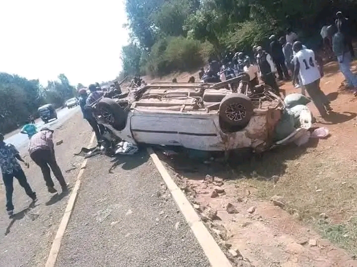 Sad News: 5 People Killed In Two Miraa Probox Accident
