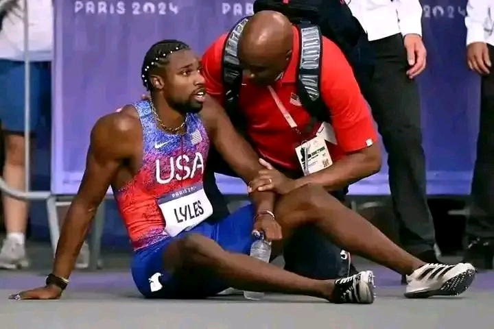 Noah Lyles Was Jumping Up And Down And Chest Thumping Before The 100m Race