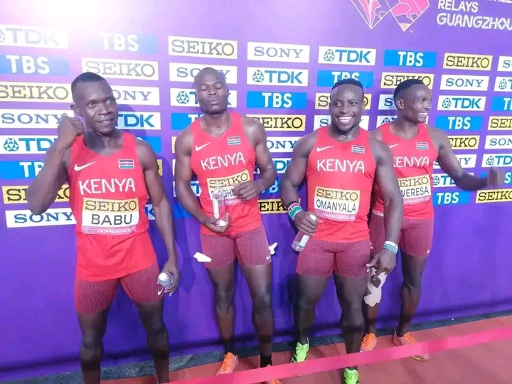 Team Kenya Relay Teams For Saturday