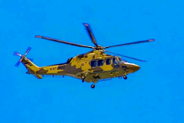 How President Ruto landed In Kabarak Today After Meeting Gideon Moi