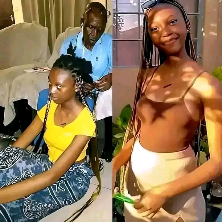 “Here is my dad. I never saw my mom; I heard she left after giving birth to me”