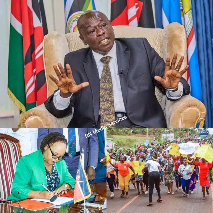 “Wewe Anne Mumbi Waiguru unanipangia Maandamano” Gachagua