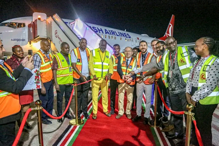 Turkish Airlines Resumes Flights to Moi International Airport, Mombasa
