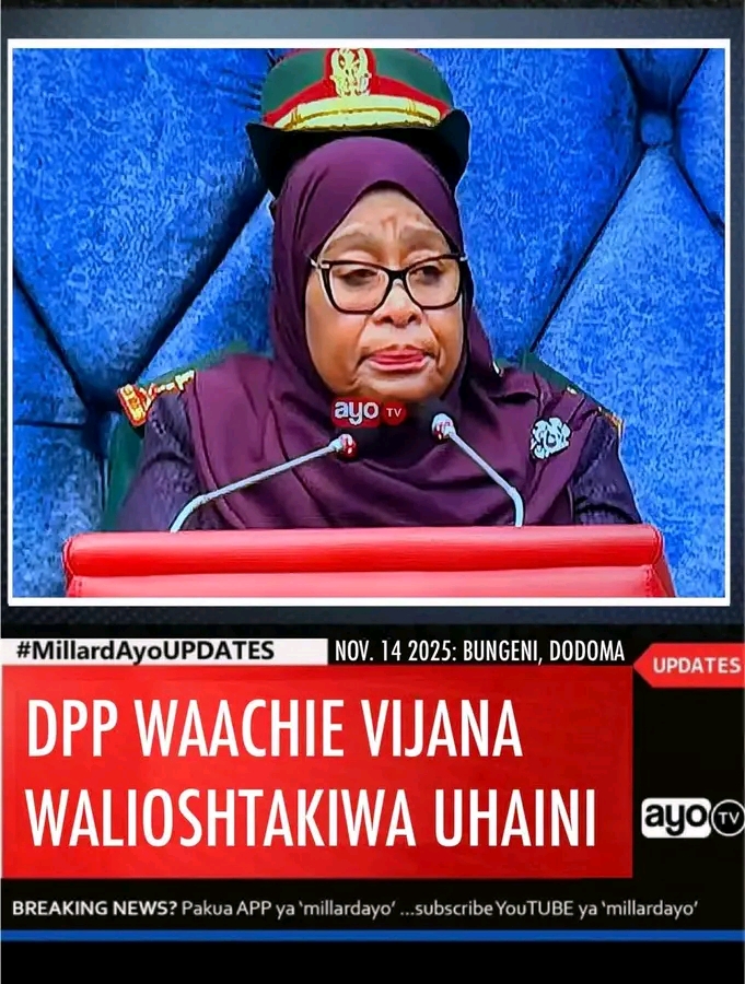 Rais Wa Tanzania Dkt. Samia Suluhu Hassan Awaachia Waandamanaji Huru