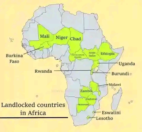 Landlocked Countries In Africa