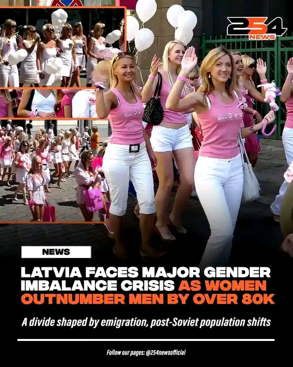 Latvia Faces Major Gender Imbalance as Women Outnumber Men by More Than 80,000