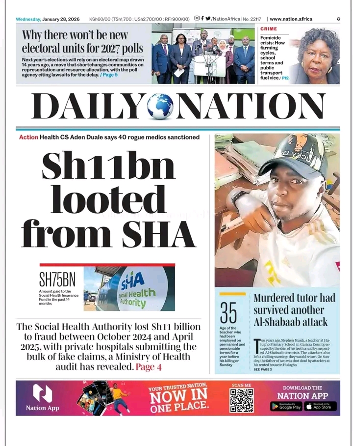 Revealed: How Ksh 11Billion Got Lost From SHA