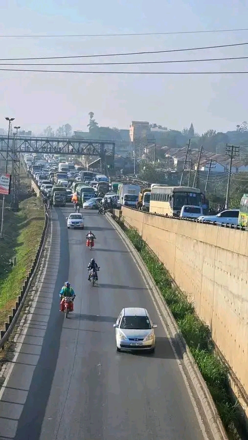 Here Is What Matatu Drivers Did In Nairobi Today In The Morning