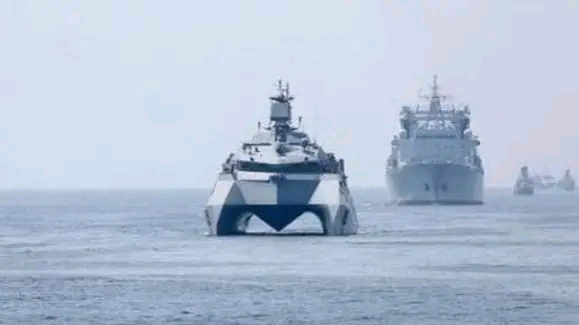 𝗕𝗥𝗘𝗔𝗞𝗜𝗡𝗚: U.S. Central Command Releases Images Of Airstrikes On Iranian Naval Targets