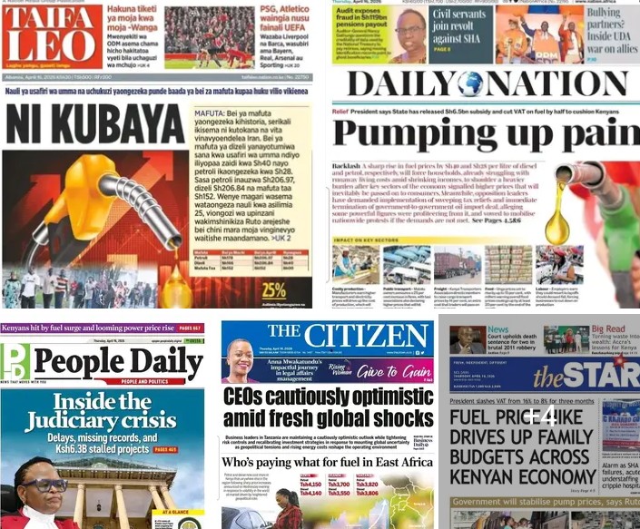 Today 16th April 2026 || Newspaper Headlines