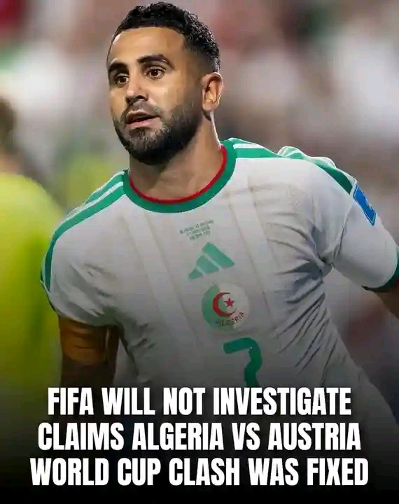 FIFA Breaks Silence On This Match