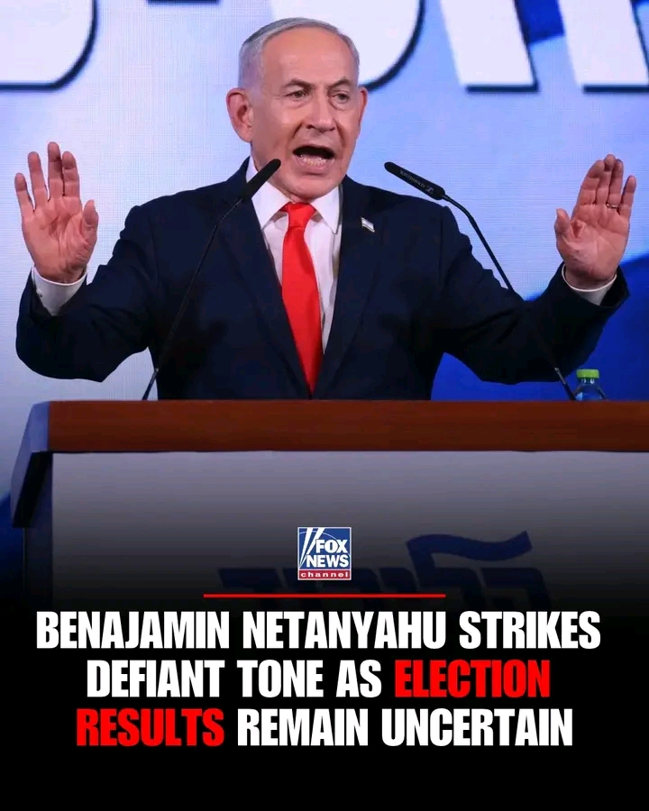 Benjamin Netanyahu Declares His Likud Party The Largest In Israel And Calls For A “strong national right-wing government”